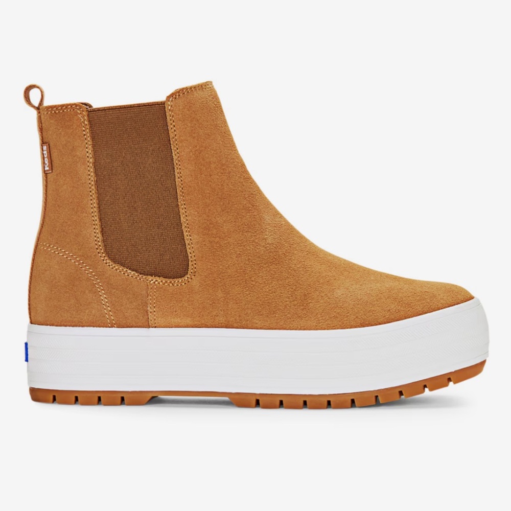 NWT- KEDS ‘The Platform’ Chelsea Suede Lug Boot/Sneaker